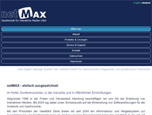 Tablet Screenshot of netmax.de